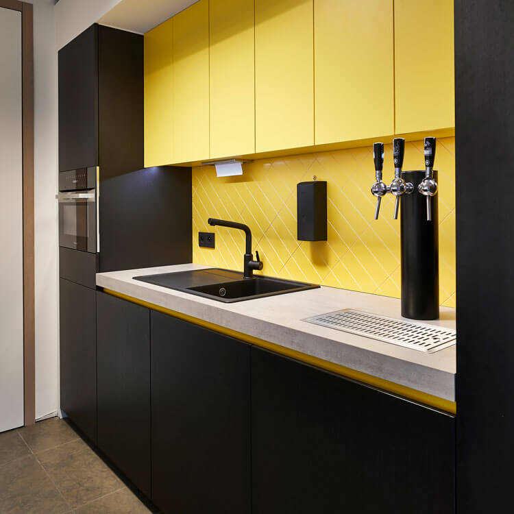 Keuken hoofdzetel Europabank