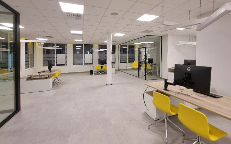 Voltooiing renovaties kantoren